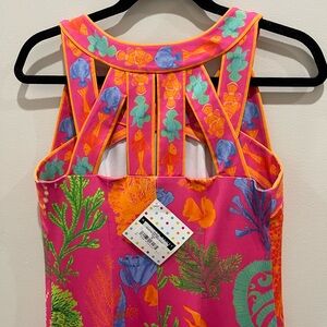 $178 NWT Gretchen Scott Isosceles Sea Sway Jersey Dress